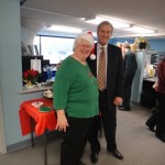 ILCNSCA Executive Director Mary Margaret Moore with U.S. Congressman John Tierney