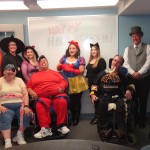 ILCNSCA Staff from left: Grant Murphy, Janet Bergstrom, Deidra Fraher, Alexandra Dominguez, Maria DiPietro Taymore, Bryan Bolden, Brandon Pulido, Executive Director Mary Margaret Moore, Martina Robinson, Deputy Director Shawn McDuff. Happy Halloween!